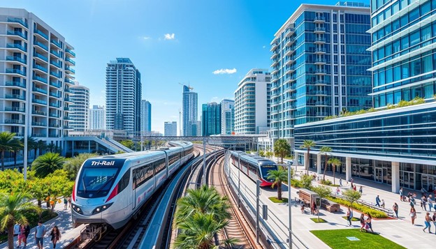 Florida's Tri-Rail and Brightline Expansions Attracting Higher-Density Developments